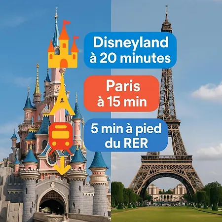 5 Minutes Rer A * Noisy-le-Grand