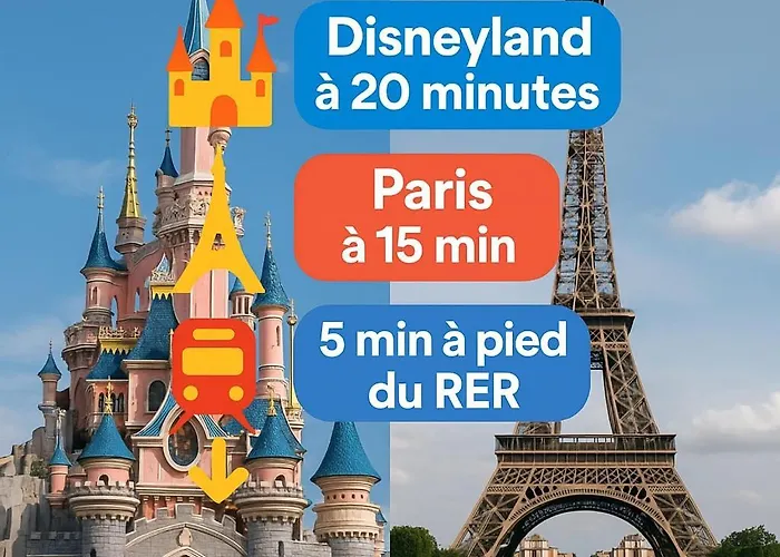 5 Minutes Rer A * Noisy-le-Grand